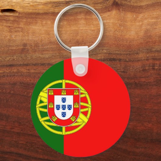Portugese vlag sleutelhanger (Voorkant)