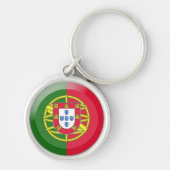 Portugese vlag sleutelhanger (Voorkant)