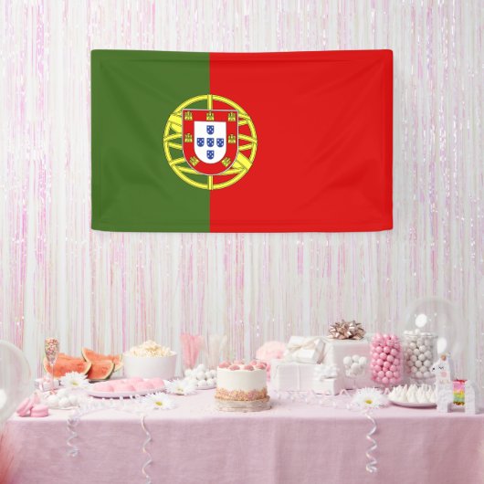 Portugese vlag spandoek (Feest)