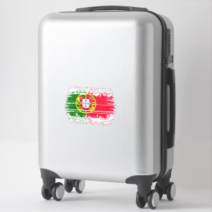 Portugese vlag sticker