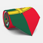 Portugese vlag stropdas (Opgerold)