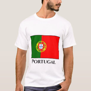 Portugese vlag t-shirt