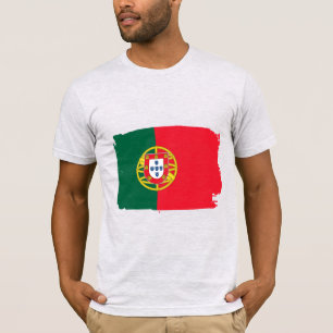 Portugese vlag t-shirt