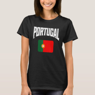 Portugese vlag t-shirt