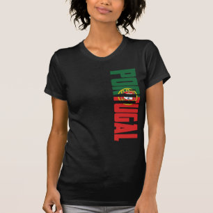 Portugese vlag t-shirt