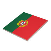 Portugese vlag tegeltje (Zijkant)