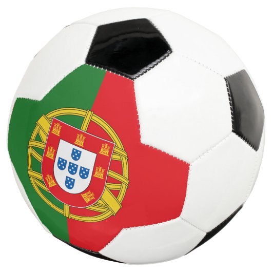 Portugese vlag voetbal (Drie kwart)