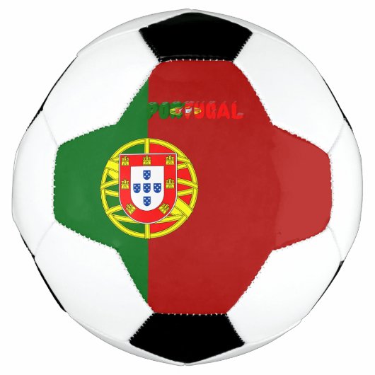 Portugese vlag voetbal (Voorkant)