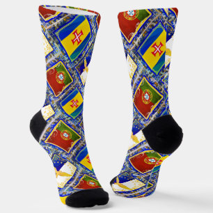 Portugese vlaggen sokken