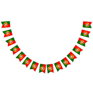 Portugese vlaggenstaat Bunting Banner