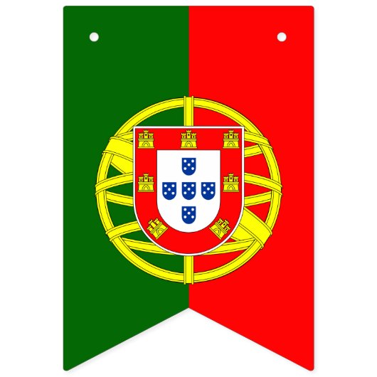 Portugese vlaggenstaat Bunting Banner (Eerste vlag)