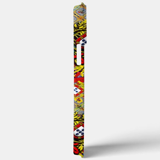 Portugese volkskunst Case-Mate iPhone case (Achterkant / Rechts)