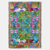 Portugese volkskunst Fleece Deken (Voorkant Verticaal)