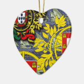 Portugese volkskunst keramisch ornament (Links)