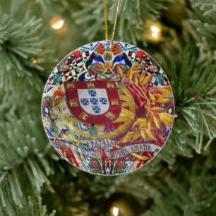Portugese volkskunst keramisch ornament