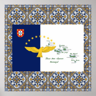 Portugese volkskunst poster