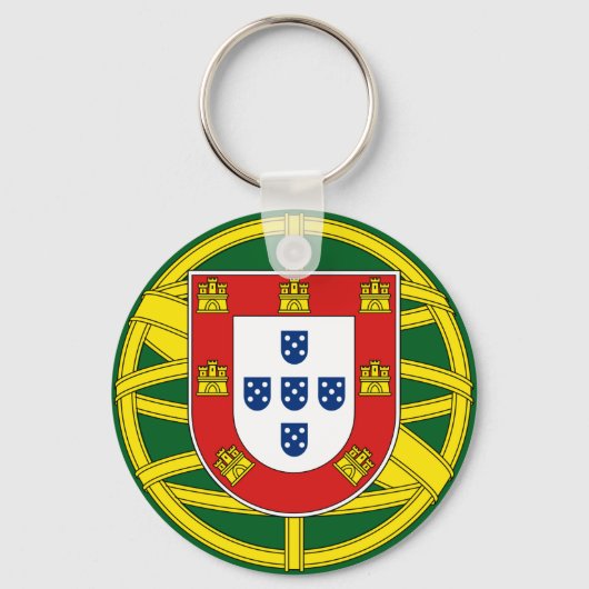 Portugese volkskunst sleutelhanger (Voorkant)