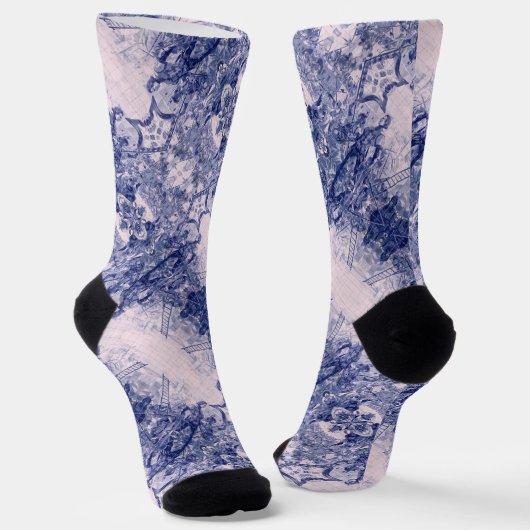 Portugese volkskunst sokken (Gebogen)