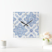 Portugese wandklok op het Tile Square Vierkante Klok (Huis)