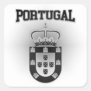 Portugese wapenstilstand vierkante sticker