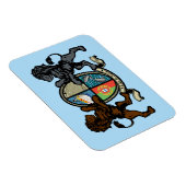 Portugese waterhond Crest Magneet (Rechterzijde)