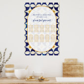  Portugese weddenschapskaart Poster (Keuken)