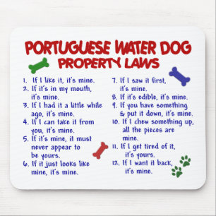 PORTUGESE Wetten 2 van het Bezit van het DOG van d Muismat