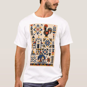 Portuguese Heritage – Geometric Art T-Shirt
