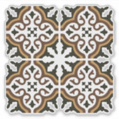 Portuguese tiles 3 sticker (Voorkant)