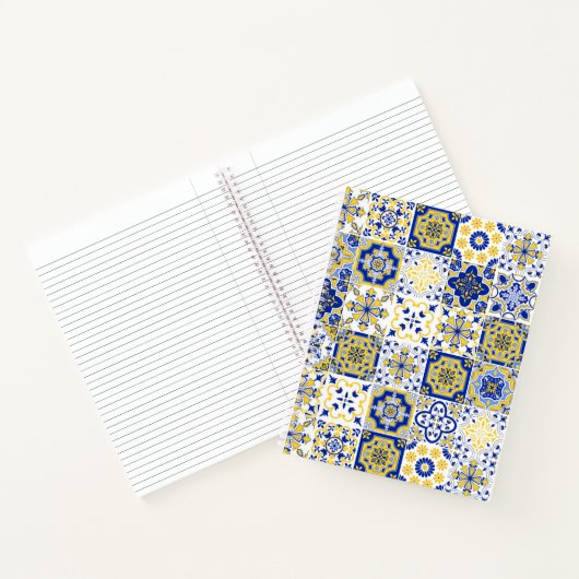 Portuguese Tiles Pattern  Notitieboek (Binnen)