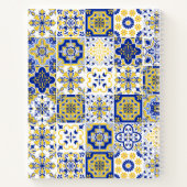 Portuguese Tiles Pattern  Notitieboek (Achterkant)