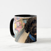 Portuguese Water Dog Coffee Mug (Multiple Options) (Devant gauche)