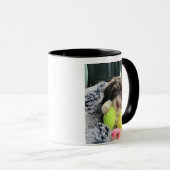 Portuguese Water Dog Playful Mug (Travel/Stein +) (Devant droit)