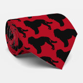 Portuguese Water Dog Stropdas (Opgerold)