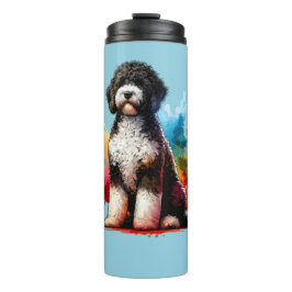 Portuguese Water Dog Thermosbeker
