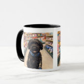 Portuguese Water Dogs Anime Coffee Mug (Devant gauche)