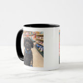 Portuguese Water Dogs Anime Coffee Mug (Devant gauche)