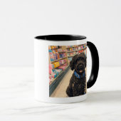 Portuguese Water Dogs Anime Coffee Mug (Devant droit)