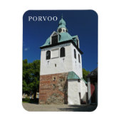 Porvoo Kathedraal Bell Tower uitzicht koelkastmagn Magneet