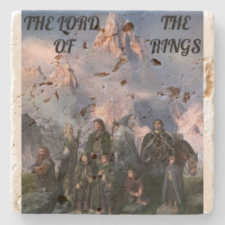 Posa vasos el señor de los anillos stenen onderzetter