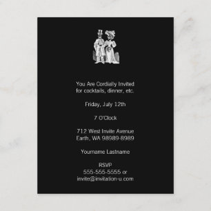 Posada Calavera Paar Kaart