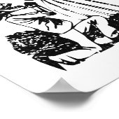 Posada Cavalera Courting Skeleton Couple Poster (Hoek)