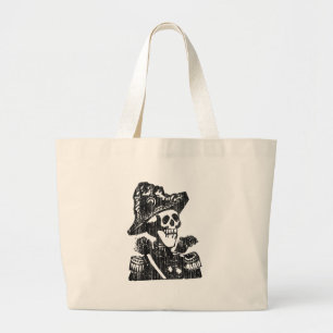 Posada General Skeleton (Calavera) Grote Tote Bag