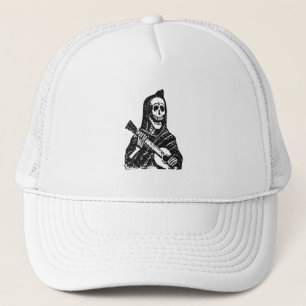 Posada Skeleton (Cavalera) met Guitar Trucker Pet