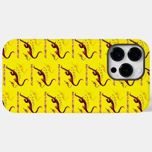 posalligators Case-Mate iPhone case (Achterkant (horizontaal))