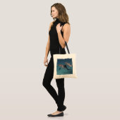 Pose afspelen tote bag (Voorkant (model))