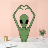 Pose de cœur extraterrestre (Mariage)