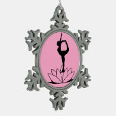 Pose de danseuse - Ornements de yoga (Gauche)