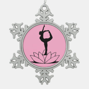 Pose de danseuse - Ornements de yoga