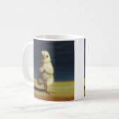 Pose de poussin de Yoga - Mug (Devant gauche)